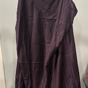 Banana Republic Deep Purple Silk Blouse